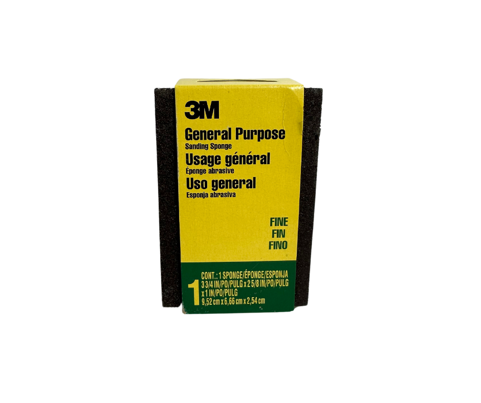 3M Full Size Sanding Sponge Fine Grit