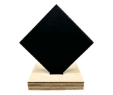 Recycled Black Solid QuickBoard (Chipboard)
