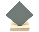Gray Nearly Opaque Acrylic