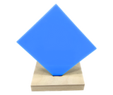 Light Blue Nearly Opaque Acrylic