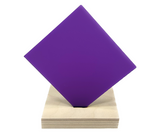 Purple Nearly Opaque Acrylic