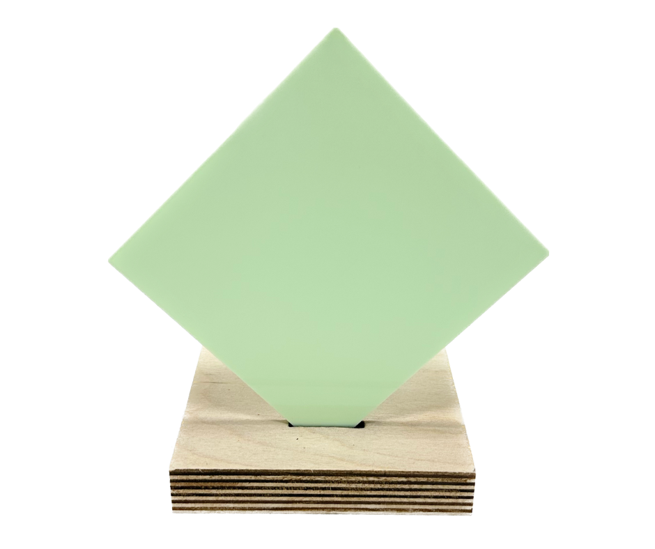 Pastel Light Green Acrylic Plexiglas Sheet for Laser Cutting & Engraving –  MakerStock