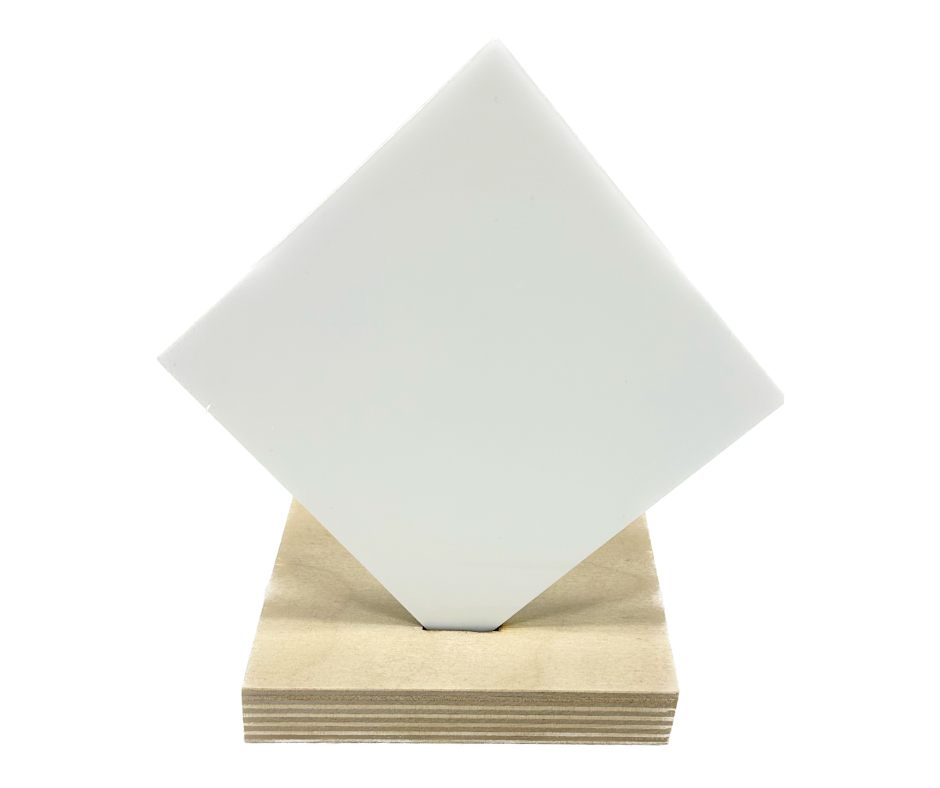 Bright White Cast Acrylic Sheets, 3015 Gloss Acrylic
