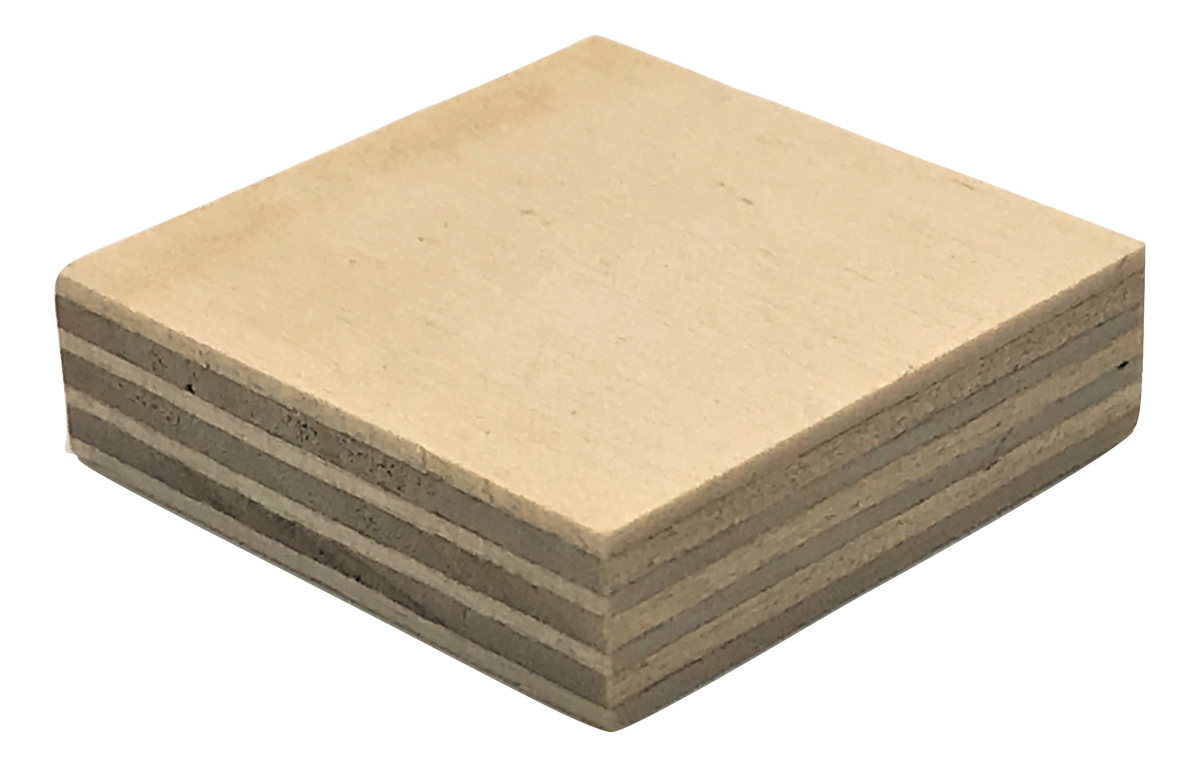 Baltic Birch Plywood, 3 mm 1/8 x 12 x 20 Inch Craft Wood, Pack of 100 B/BB  Grade Baltic Birch Sheets, Perfect for Laser, CNC Cutting and Wood Burning,  by Woodpeckers 
