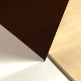 Brown Nearly Opaque Acrylic