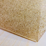 Acrylic (Gold Sparkle)