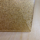 Acrylic (Gold Sparkle)