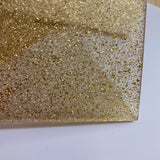 Acrylic (Gold Sparkle)