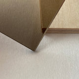 Smoky Bronze Transparent Acrylic