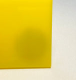Yellow Nearly Opaque Acrylic