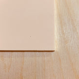 Pastel Light Orange Peach Acrylic Cast Sheet