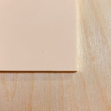 Pastel Light Orange Peach Acrylic Cast Sheet