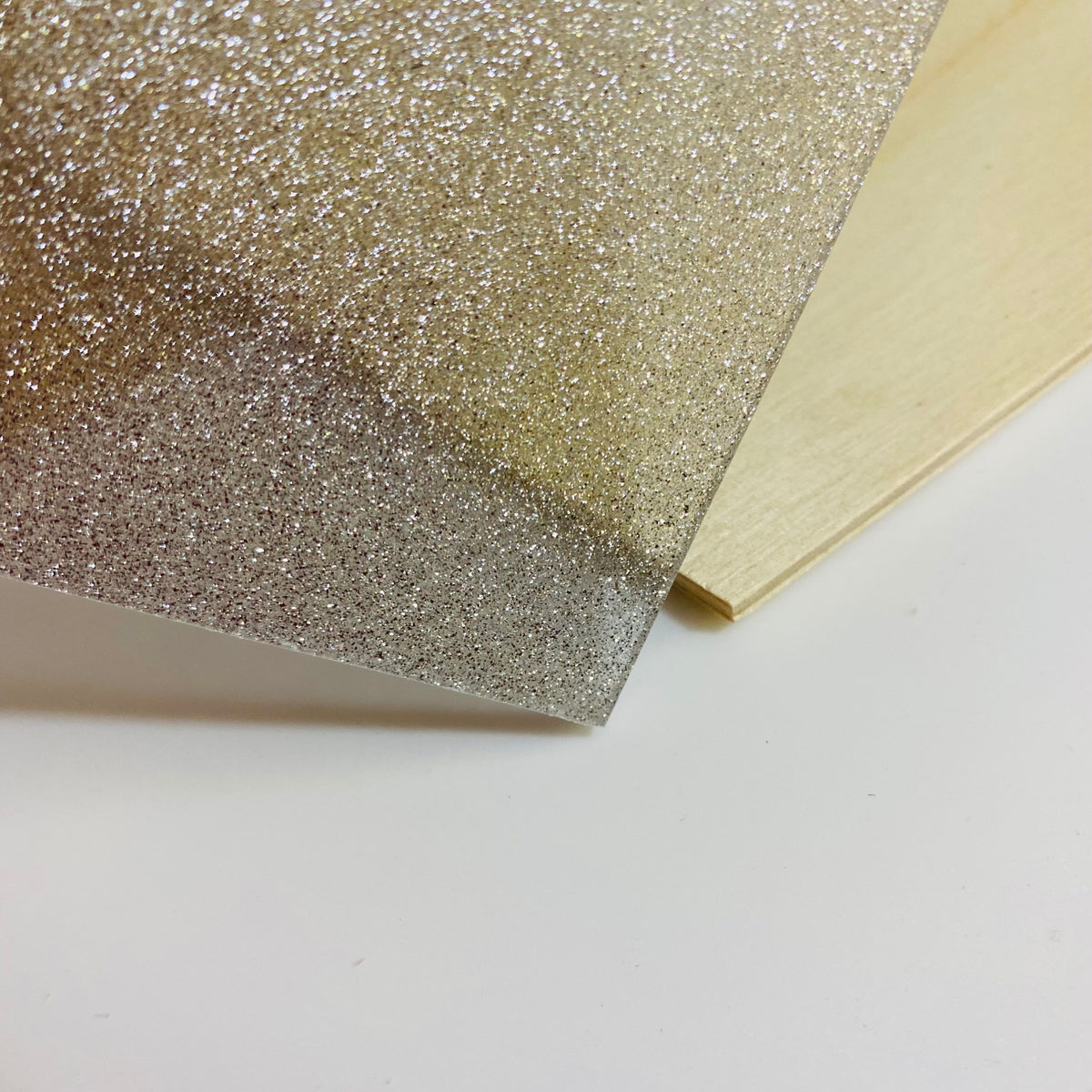 Acrylic (Sparkle) - Gold Sparkle – MakerStock