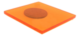 Transparent Orange Acrylic