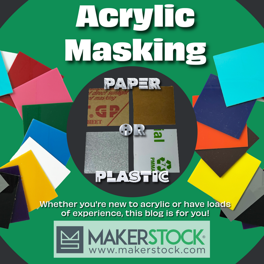 Acrylic: Paper or Plastic Masking?