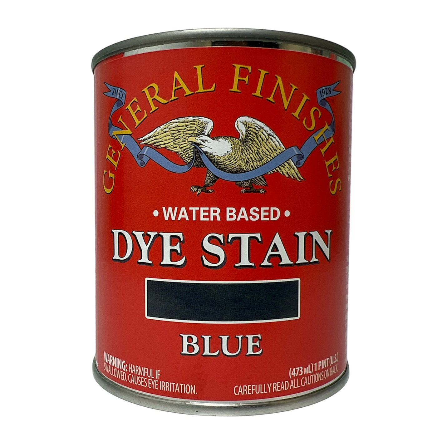 General Finishes Water Based Dye Stain - Blue