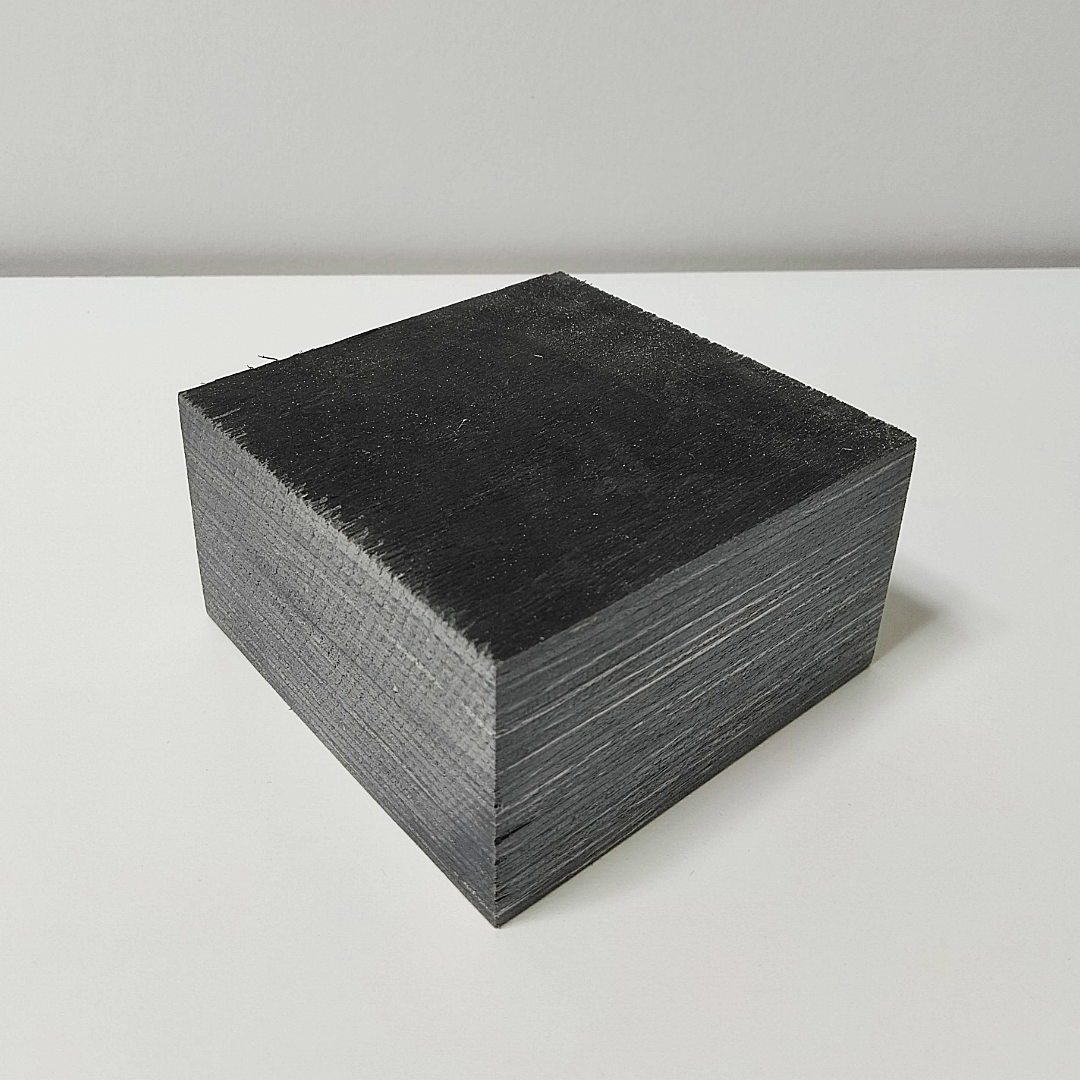 Black/Gray Laminated Birch Wood Blanks