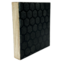 Hex-Ply Anti-Slip Phenolic Birch Plywood (Black) - 12mm - 18mm