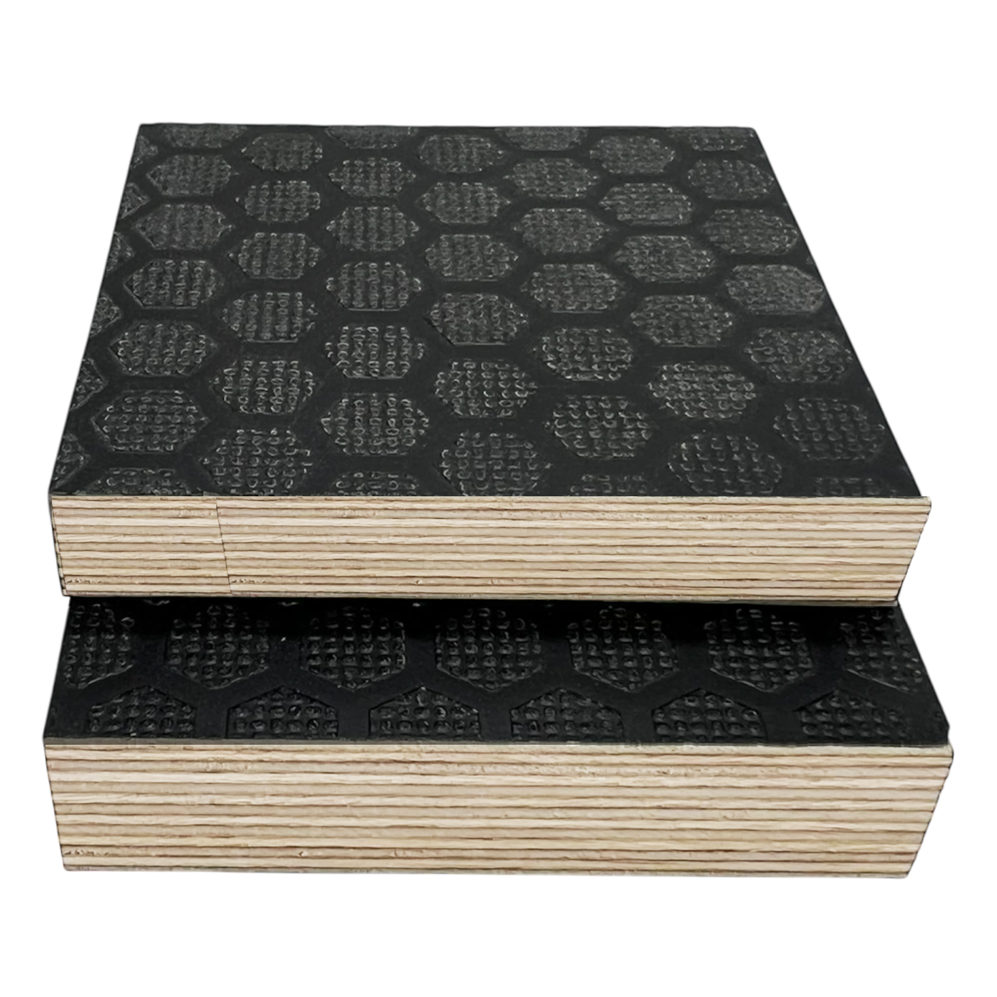 Hex-Ply Anti-Slip Phenolic Birch Plywood (Black) - 12mm - 18mm