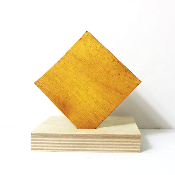 Bright Yellow Dyed Birch Veneer