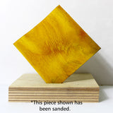 Bright Yellow Dyed Birch Veneer