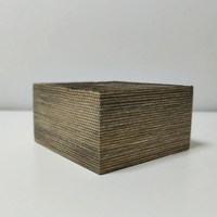 Brown/Natural Laminated Birch Wood Blanks