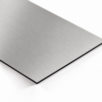 Duets Laser XT Acrylic - Brushed Nickel/Black (1/32")