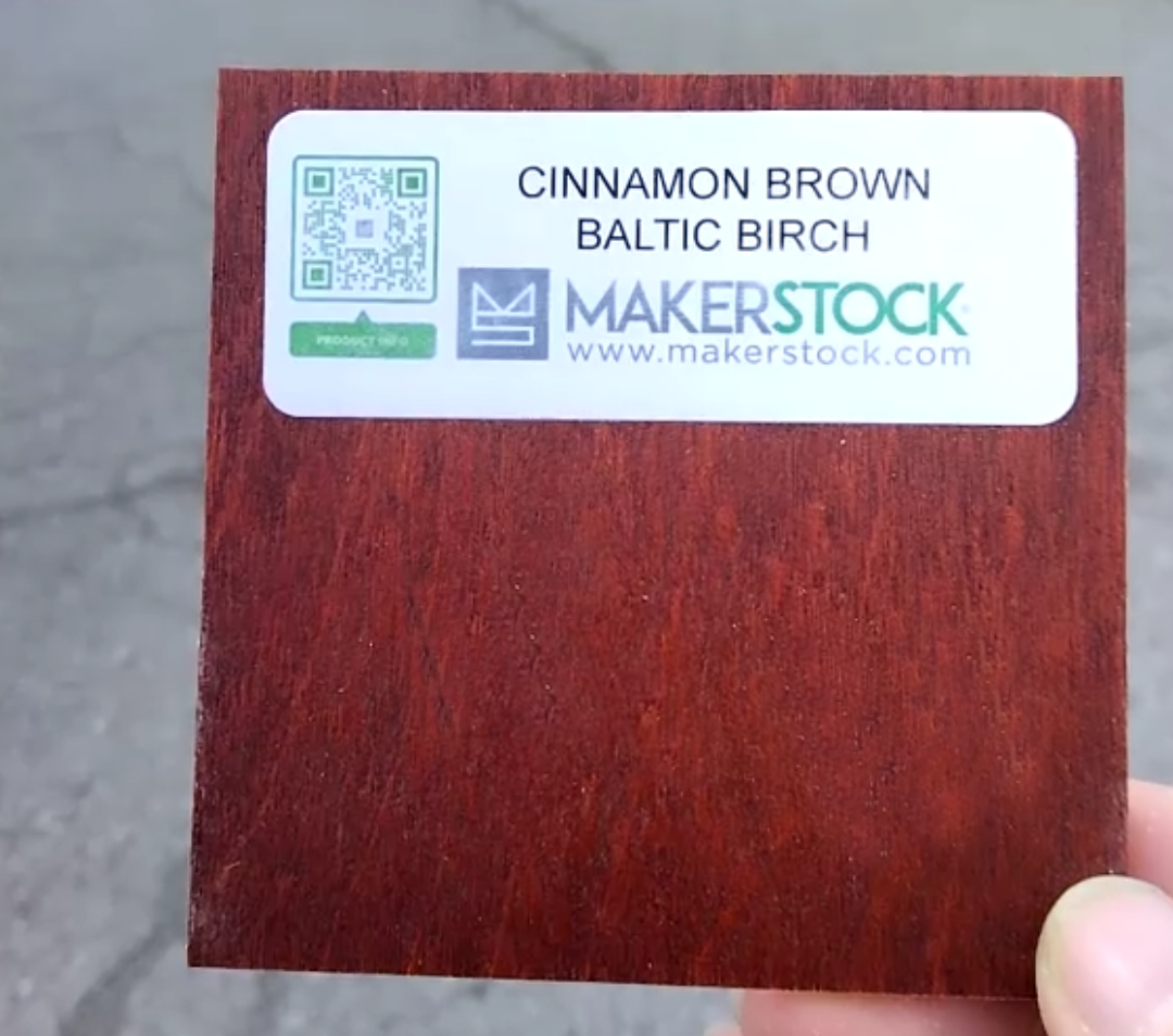 Cinnamon Brown Baltic Birch Plywood
