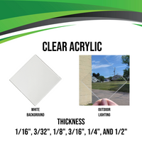 Acrylic (Clear)