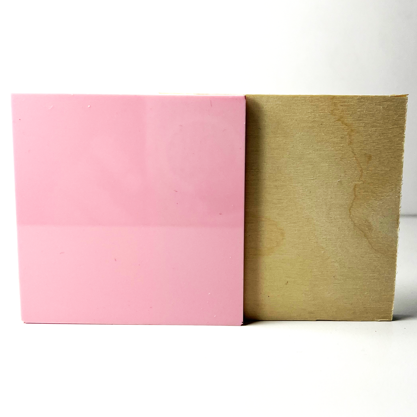Dark Pink Pastel Acrylic - Matte One Side