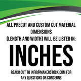 Clear Acrylic Custom Cut