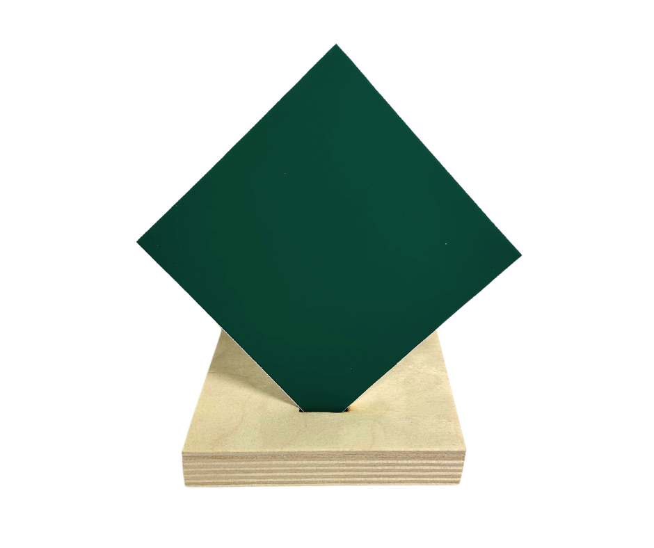 Duets Laser XT Acrylic - Evergreen/White - 2 Ply – MakerStock