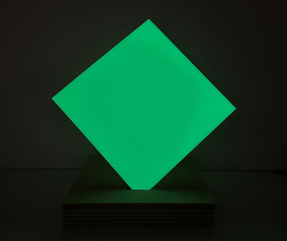 Duets Tactiles ADA & UV Printable Matte Acrylic - Glow - 1 Ply