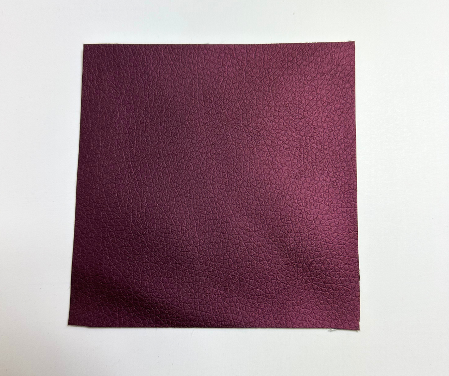 Wine Colored Vegan Leather
