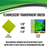 Fluorescent Acrylic Custom Cut