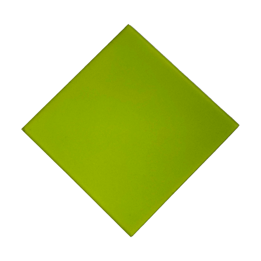 Acrylic (Frosted Acid Green) - Frosted Two Sides
