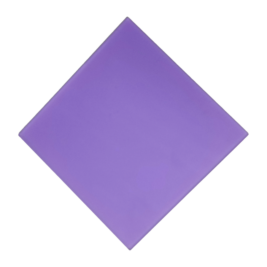 Acrylic (Frosted Lilac Purple) - Frosted Two Sides
