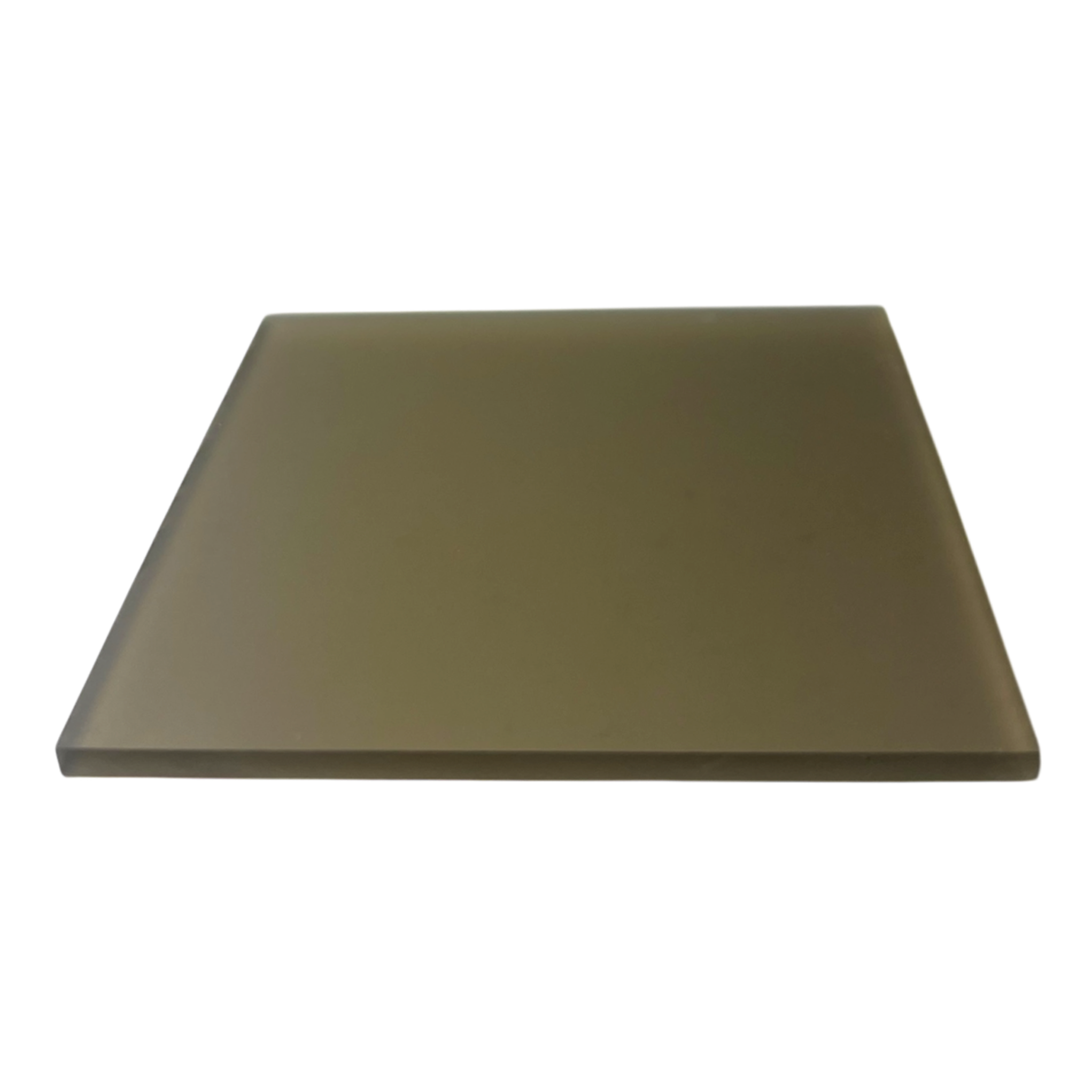 Recycled Acrylic (Frosted Light Bronze) - Frosted Two Sides