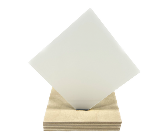 White Translucent Plexiglass Signs Acrylic (Translucent White)