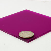 Acrylic (Frosted Fuchsia) - Frosted Two Sides (1/8")