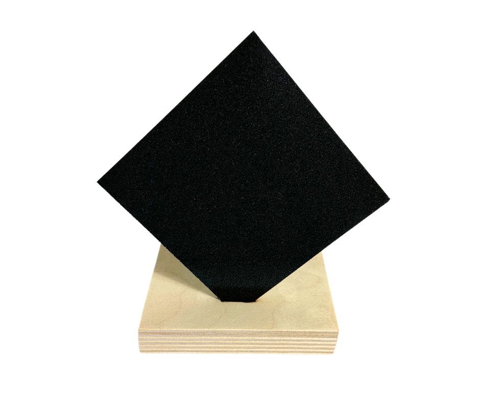 Acrylic (Glitter Black)