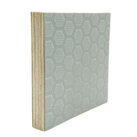 Hex-Ply Anti-Slip Melamine Birch Plywood (Light Gray) - 12mm - 18mm