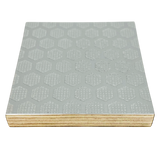 Hex-Ply Anti-Slip Melamine Birch Plywood (Light Gray) - 12mm - 18mm