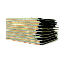 Green Gray Brown Laminated Blank
