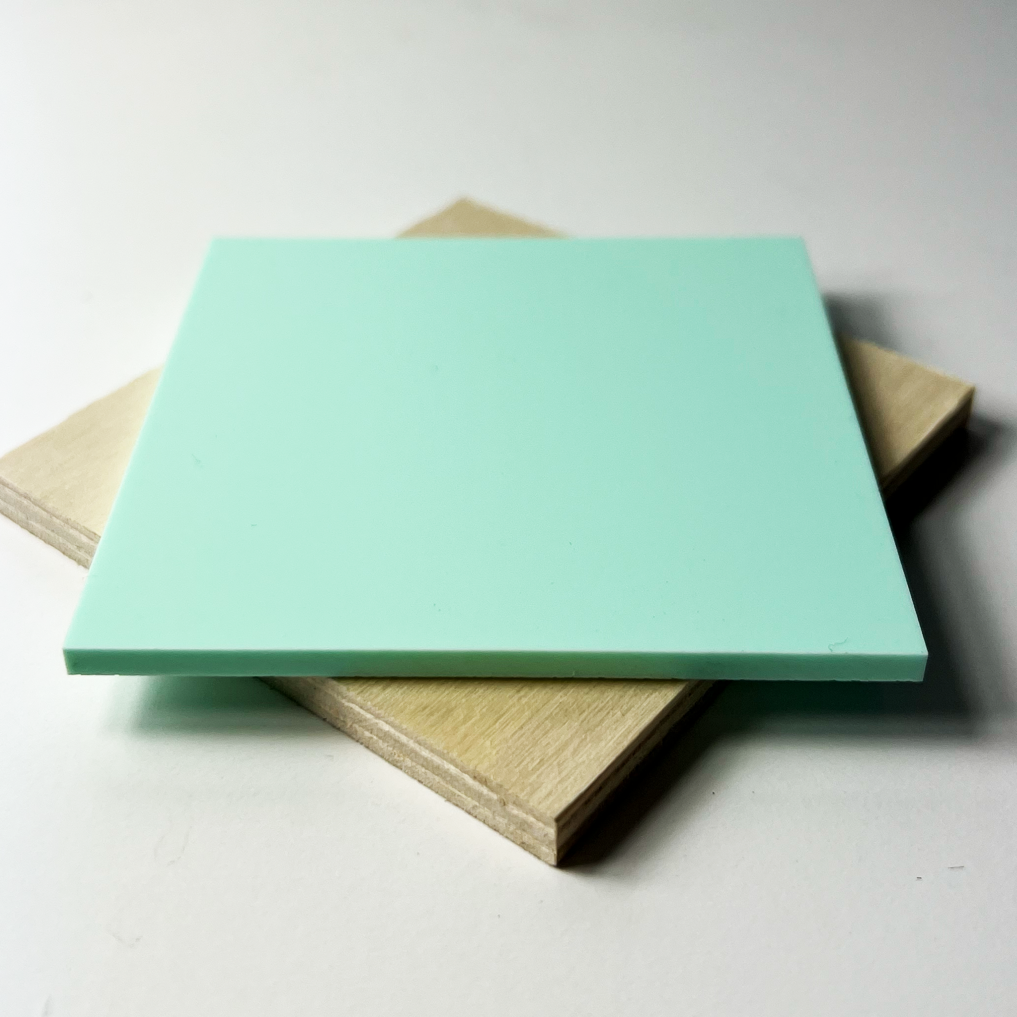 Dark Green Pastel Acrylic - Matte One Side
