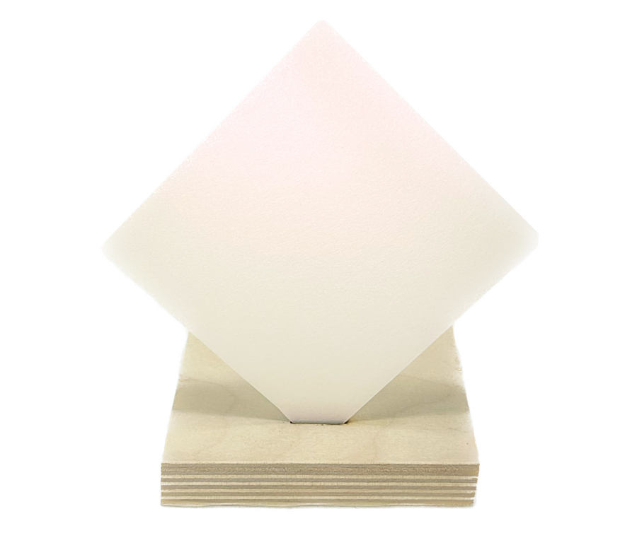 Acrylic (Iridescent White/Pink)
