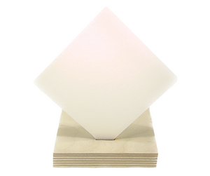 Acrylic (Iridescent White/Pink)