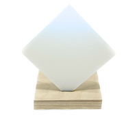 Recycled Acrylic (Iridescent White/Blue)