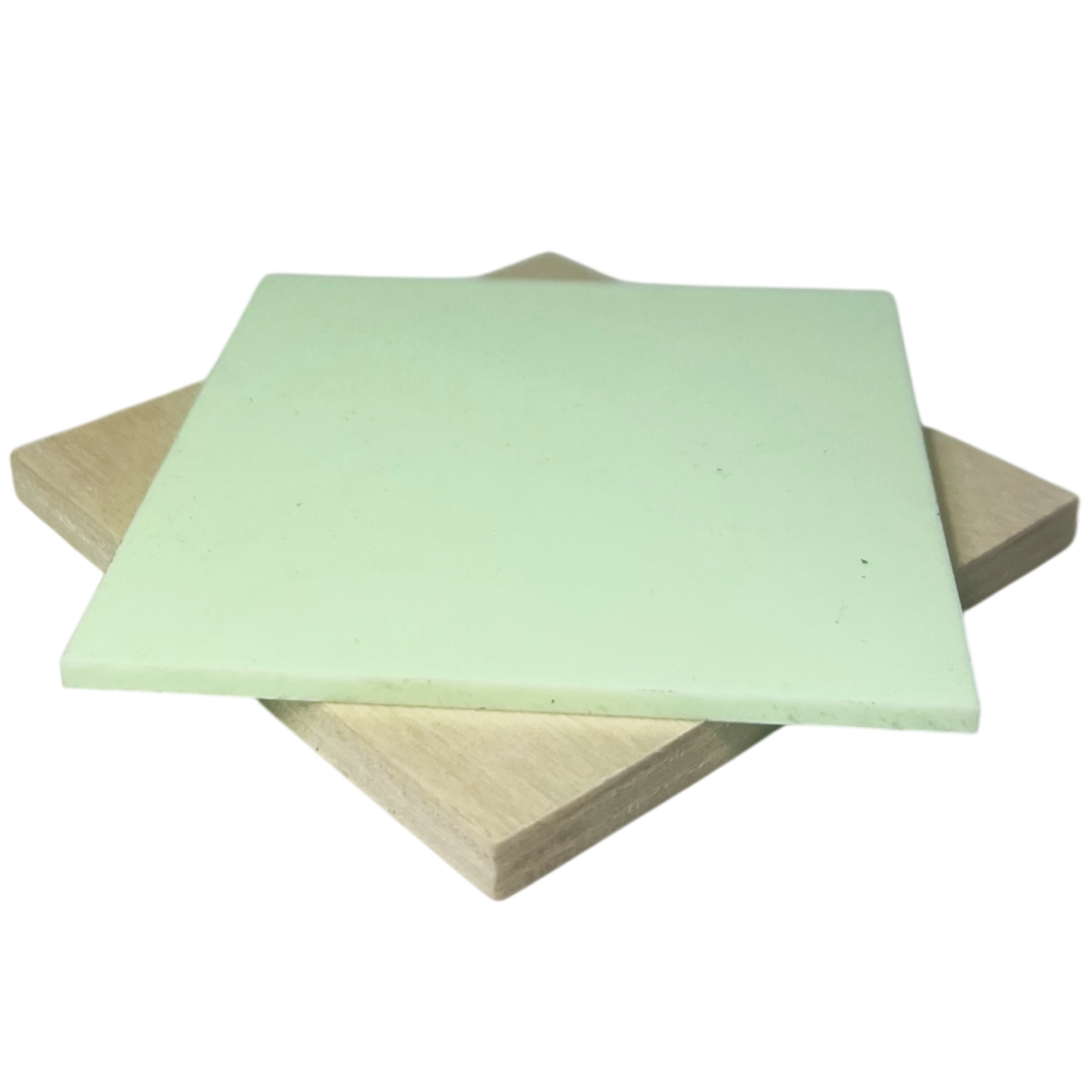 Light Green Pastel Acrylic - Matte One Side