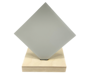 Recycled Acrylic (Aluminum Metallic) - Matte One Side
